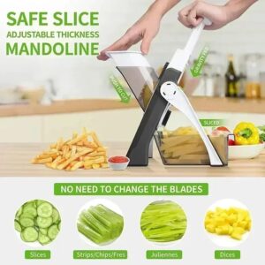Cortador Manual Multifunción: Verduras, Patatas, Queso y Ensaladas